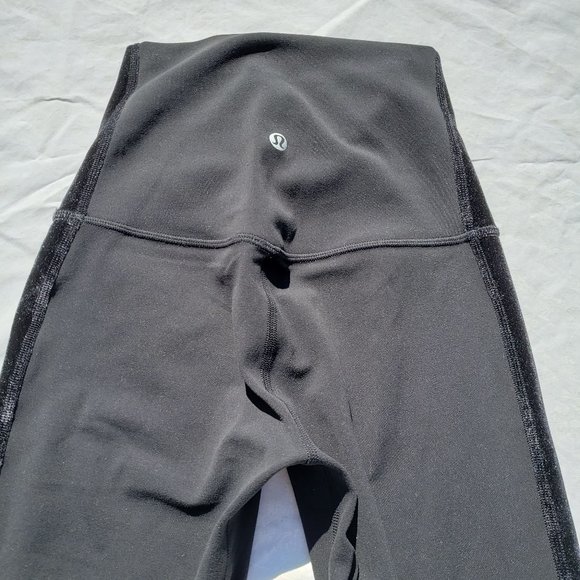 lululemon athletica Pants - Lululemon Align Pant *Velvet Side Stripe 28" - Black - Size 2